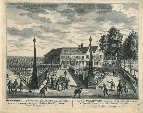 Zicht op Nieuwersluis, Antiek en Kunst, Kunst | Etsen en Gravures