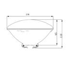Bailey LED PAR56 12V 16W 1500lm 6500K 95° Mat Zwembadlamp, Ophalen of Verzenden, Nieuw