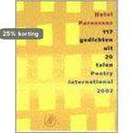 Hotel parnassus 2002 9789029500388 Auteur, Verzenden, Zo goed als nieuw, Auteur