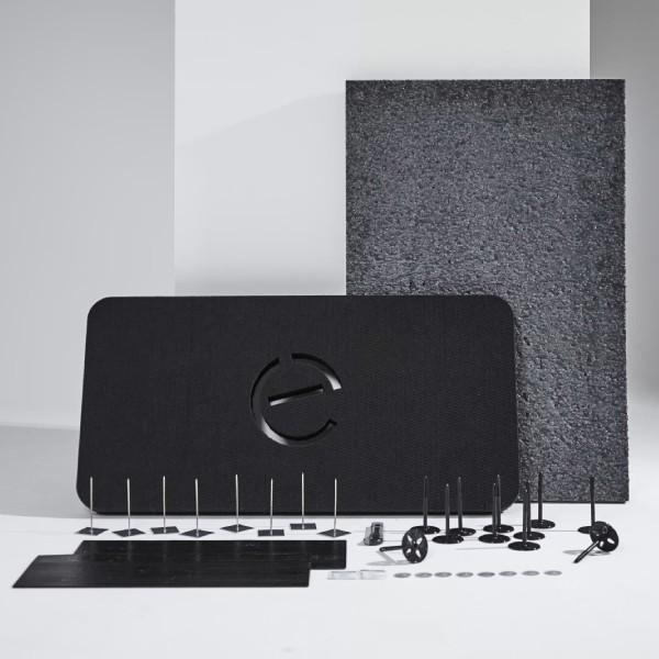 Evolar geluidsreductie set - Medium - 800 x 1100 x 25 mm, Doe-het-zelf en Verbouw, Verwarming en Radiatoren, Verzenden