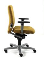 Bureaustoel Comforto 77, nieuwe stoffering, Verzenden, Geel, Zo goed als nieuw, Bureaustoel