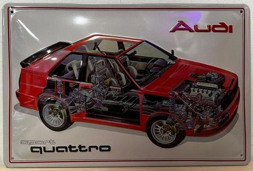 Audi quattro sport reclamebord, Verzamelen, Merken en Reclamevoorwerpen, Nieuw, Ophalen of Verzenden