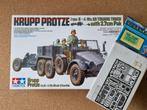 Tamiya 35259 Krupp Protze 1:35 + Eduard PE set, Hobby en Vrije tijd, Modelbouw | Auto's en Voertuigen, Verzenden, Nieuw, Tamiya