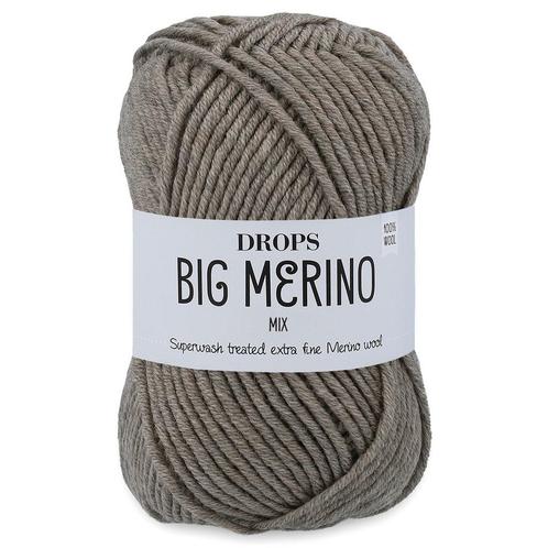 DROPS Big Merino Mix - 21 greige - Wol Garen, Hobby en Vrije tijd, Breien en Haken, Ophalen of Verzenden