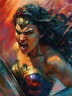 Alberto Ricardo (XXI) - Giclée - Wonder Woman, Nieuw