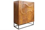 Massief dressoir SCORPION 120cm bruin mangohout met, Huis en Inrichting, Ophalen of Verzenden, Nieuw