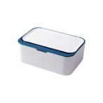 Billendoekjes Houder - Wit/Blauw - Billendoekjesdoos -, Verzenden, Nieuw