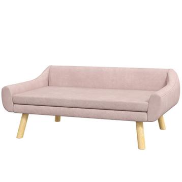 Hondenbank - Knusse - Luxe - Roze beschikbaar voor biedingen