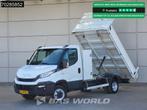 Iveco Daily 35C14 Open Laadbak met Kist Dubbellucht 3,5t Tre, Auto's, Stof, Gebruikt, Euro 6, Iveco