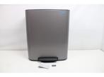 Brabantia Bo Prullenbak - 60 liter - Platinum, Verzenden, Zo goed als nieuw