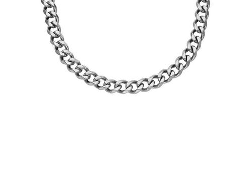 Fossil JF04614040 Heren Ketting - Zilverkleurig, Huis en Inrichting, Woonaccessoires | Overige, Nieuw, Verzenden