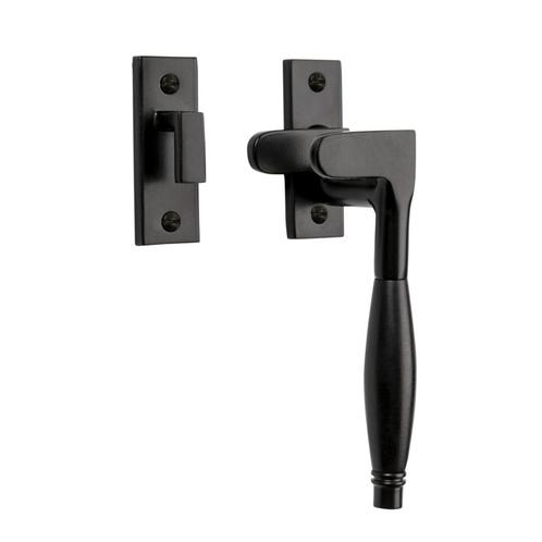 Raamsluiting Deco ventilatiestand mat zwart rechts kozijn..., Doe-het-zelf en Verbouw, Hang- en Sluitwerk, Schuif of Grendel, Nieuw