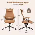 Ergonomische Bureaustoel -  Office Chair - Gamestoel - Volwa, Verzenden, Zo goed als nieuw