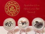 Australië. 1/2 Dollar 2009 2010 en 2013 (Zonder