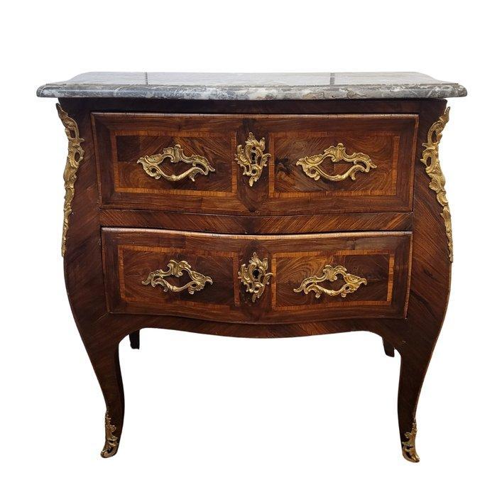 Commode - Marquetry van diverse edelhouten, Antiek en Kunst, Antiek | Meubels | Stoelen en Banken