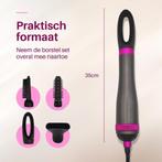 2dekans | Fineza Föhnborstel Set - Föhn - Krulborstel -, Ophalen of Verzenden, Zo goed als nieuw