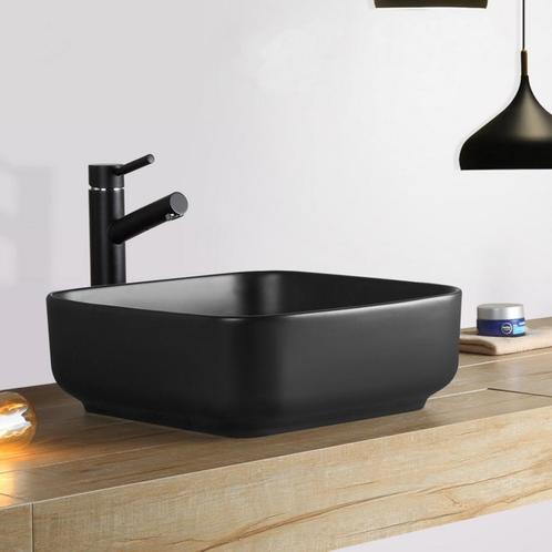 Opbouw Waskom Boss & Wessing Premium 40x40x14 cm Keramiek, Doe-het-zelf en Verbouw, Sanitair, Ophalen of Verzenden
