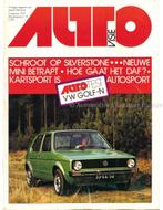 1975 AUTOVISIE MAGAZINE 16 NEDERLANDS, Nieuw, Author