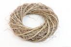 Krans Wild Willow Wilgentenen 40 cm naturel twijgenkrans, Ophalen of Verzenden, Nieuw