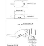 Scanstrut Kabeldoorvoer 2-6mm DS-H6, Watersport en Boten, Ophalen of Verzenden, Nieuw