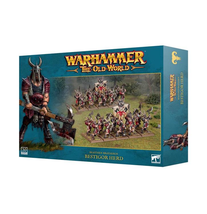 Beastmen Brayherds Bestigor Herd (warhammer nieuw), Hobby en Vrije tijd, Wargaming, Nieuw, Ophalen of Verzenden