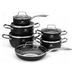 Meyerhoff Premium 12 Delige Aluminium Pannenset - Steelpan -, Ophalen of Verzenden, Nieuw