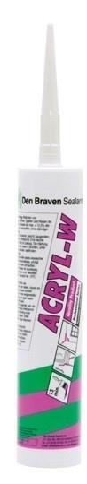 Den Braven Acryl-W kit 310ml, Ophalen of Verzenden, Nieuw