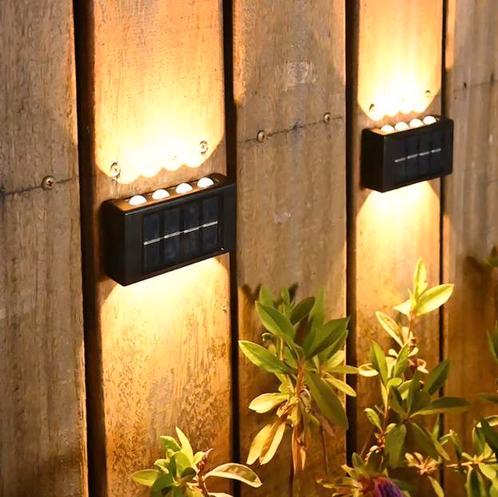 Buitenlamp op Zonne-energie - Solar Buitenlamp Waterdicht, Huis en Inrichting, Lampen | Wandlampen, Nieuw, Verzenden