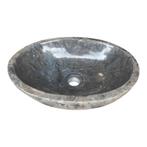 Wasbak | Wastafel | Marmer | 40x30x12 | Natuursteen | Grijs, Doe-het-zelf en Verbouw, Verzenden, Nieuw, Steen, Wastafel
