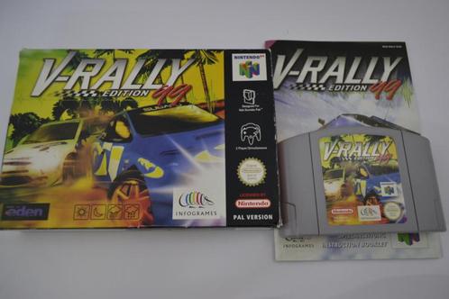 V-Rally Edition 99 (N64 EUR CIB), Spelcomputers en Games, Games | Nintendo 64, Zo goed als nieuw, Verzenden