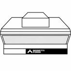 Condensatiekap | Moretti Forni serieS S100E Pizzaovens |, Verzenden, Nieuw in verpakking