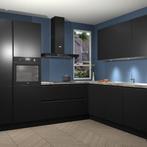 Zwarte greeploze keuken Liverpool 25801, Huis en Inrichting, Verzenden, Nieuw