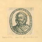 Portrait of Philip of Hohenlohe-Neuenstein, Antiek en Kunst, Kunst | Etsen en Gravures