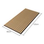 Akoestisch Wandpaneel Vang set van 8 mdf 5,76 m² eiken donke, Doe-het-zelf en Verbouw, Verzenden, Nieuw