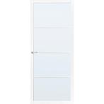 Skantrae binnendeur SSL4404 83x211,5 (Stomp, Blankglas), Doe-het-zelf en Verbouw, Deuren en Horren, 80 tot 100 cm, Binnendeur