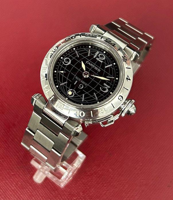 Cartier - Pasha C GMT - 2550 - Heren - 2000-2010, Sieraden, Tassen en Uiterlijk, Horloges | Heren