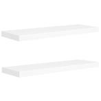 Witte Zwevende Planken - 2 Stuks | Tweedekansje | OP=OP, Huis en Inrichting, Ophalen of Verzenden, Nieuw