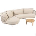 Sardinia chaise longue loungeset 3 delig aluminum latte 4, Ophalen of Verzenden, Nieuw