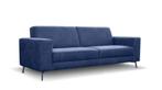 Bankstel Pingjum - rechte banken - Blauw, Huis en Inrichting, Nieuw, Stof