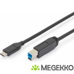 ASSMANN Electronic AK-300149-018-S 1.8m USB C USB B, Verzenden, Nieuw