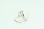 Other brand - Ring - 18 karaat Witgoud Aquamarijn - Diamant, Sieraden, Tassen en Uiterlijk, Ringen, Nieuw