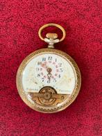Hebdomas - Montre de poche Presto 8 jours Art Nouveau –, Sieraden, Tassen en Uiterlijk, Horloges | Heren, Nieuw