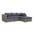 -22% Denza Furniture Asker balkon loungeset links   wicker, Nieuw, Overige materialen, Ophalen of Verzenden, Loungeset