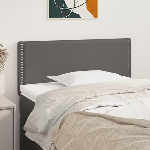 vidaXL Hoofdbord 80x5x78/88 cm kunstleer grijs, Huis en Inrichting, Slaapkamer | Bedden, Grijs, Nieuw, Overige materialen, Verzenden