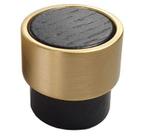 Meubelknop Lillehammer Ø26mm essen/messing, Verzenden, Nieuw