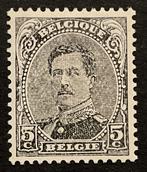 België 1915 - Albert I - OBP 137 - Kleurproef 5c in, Postzegels en Munten, Postzegels | Europa | België, Gestempeld