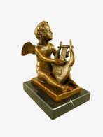 Kerstbeeldje ***ENGEL MET HARP***J.B.Deposco=gesigneerd MILO, Nieuw