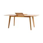 Eikenhouten eettafel | Uitklap-/verlengbaar | zespersoons