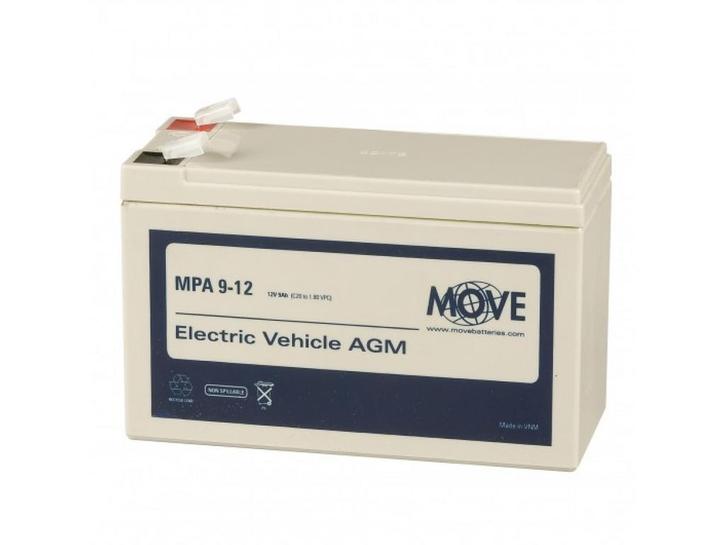 Move agm accu 12 volt 9 ah, Auto-onderdelen, Accu's en Toebehoren, Verzenden