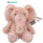 Knuffel olifant |  Roze | 15 cm (knuffeldier, knuffels baby), Ophalen of Verzenden, Nieuw